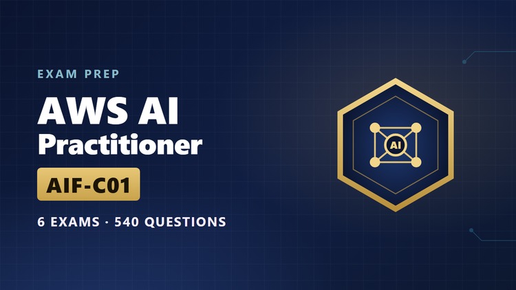 AWS AI Practitioner exam prep cover