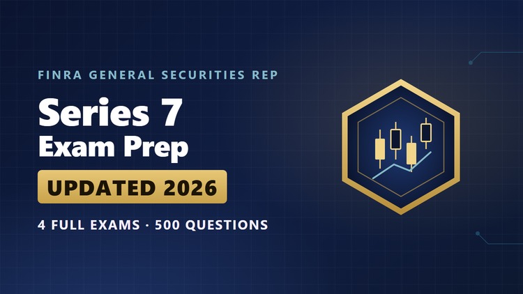 FINRA Series 7 exam prep cover